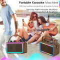 Sp500 Karaoke Machine Rechargeable Speaker With 2 Microphone