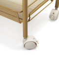 Fine Living Limber 4 Layer Trolley - Gold