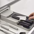 Fine Living Sharp-Safe Knife Draw Organiser Grey
