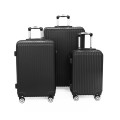 SideKick - Diamond 3pc Luggage Set - Black
