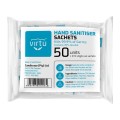 Virtu Hand Sanitiser Sachets - 50 x 2ml Single-use Sachets