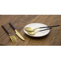 Finery - Cutlery Set 4pc - Gold/Black