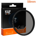 K&F 58mm Circular Polariser Filter (CPL) Classic Series | KF01.1437