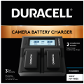 Dual Charger for Sony NP-FW50 Batteries by Duracell