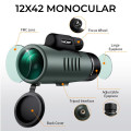 K&F Monocular with 12x42 Magnification and Phone Attachment | KF33.008