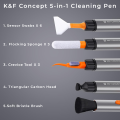 K&F 5-in-1 Electronics Cleaning Pen with APS-C Sensor Swabs | SKU.1975