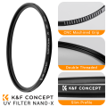 K&F 82mm Nano-X UV Filter the Premium Choice for 8K Clarity | KF01.970