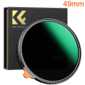 K&F 49mm Variable ND Filter (VND) ND2-ND400 Nano-X Series | KF01.1458