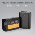 K&F Sony FW-50 Battery Kit with 2 x Batteries and a Dual Charger | KF28.0015