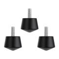 K&F Replacement Tripod Feet 3 Pack with Wide Compatibility | KF31.050