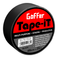 Tape-iT Carton with 24 Rolls of Black Gaffer Tape 48mm x 25m | Ti4825BG24