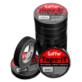 Tape-iT 12 Pack of Black Gaffer Tape Rolls 24mm x 25m | Ti2425BG12