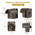 Wireless Outdoor Long Distance Alarm Receiver & 2 sensors