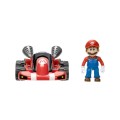 Super Mario Movie - Figure w/ Kart - Mario (6 cm) (417684)