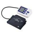 Fully Automatic LCD Digital Upper Arm Style Blood Pressure Monitor Care Health white