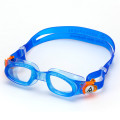 Aquasphere Moby Kid - Clear Lens - Blue/Orange Swim Goggles