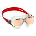 Aquasphere Vista - Iridescent Mirrored Lens - White/Red Swim Mask
