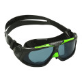 Aquasphere Seal 2.0 - Smoke Lens - Black/Green Swim Mask