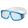 Aquasphere Seal 2.0 - Clear Lens - Blue/White Swim Mask