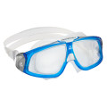 Aquasphere Seal 2.0 - Clear Lens - Blue/White Swim Mask