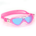 Aquasphere Vista Junior - Blue Tinted Lens - Pink/White Swim Mask