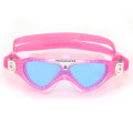 Aquasphere Vista Junior - Blue Tinted Lens - Pink/White Swim Mask