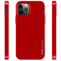 Goospery i-Jelly Cover for iPhone 12 PRO (6.1") - Metallic Finish - Red