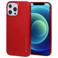 Goospery i-Jelly Cover with Metallic Finish for iPhone 13 Pro MAX(6.7 inch) - Red
