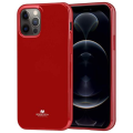 Goospery Pearl Jelly Cover for iPhone 12 PRO (6.1") - Pearl Red