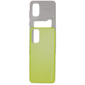 Goospery Sky Slide Cover for Samsung Galaxy S20 with Card Holder - Lime