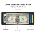 New-Bring RFID Blocking Minimalist Wallet - Carbon