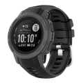 5by5 Replacement Silicone Strap For Garmin Instinct 2S - Black