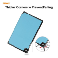 ENKAY PU Leather Flip Cover for Samsung Galaxy Tab A7 Lite 8.7" T220 / T225 - Light Blue