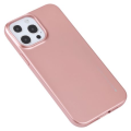 Goospery i-Jelly Cover with Metallic Finish for iPhone 13 Pro MAX(6.7 inch) - Rose Gold