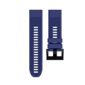 LOBO 22mm QuickChange Strap for Garmin Fenix 5/6/7, 955 &amp; More - Dark Blue