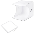 Puluz 20cm Folding Photo Box with Shadowless LED Floor &amp; 6 Color Backdrops
