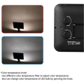 TRIOPO TTV-204 On-Camera LED Video Light 3200K~5500K Dimmable
