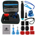 PULUZ 16 in 1 CNC Metal Accessories Combo Kit with EVA Case for GoPro