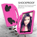 T4U Shockproof Kids Cover for 2020 Galaxy Tab A7 with Stand (10.4") - Pink