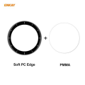 2x Enkay Screen Protector with PC Edge for Garmin Venu 2/Vivoactive 4 45mm