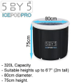 5by5 IcePodPro Ice Bath With Bag, Thermometer &amp; Hand Pump