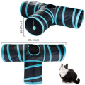 21 Piece Interactive Cat Play Set With T-shaped Tunnel