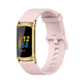 LOBO Silicone Strap with Electroplated Ends for Fitbit Charge 5