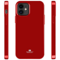 Goospery Pearl Jelly Cover for iPhone 12 (6.1") - Pearl Red