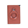 T4U PU Leather Pop-Up Card Holder with RFID Protection &amp; Airtag Holder