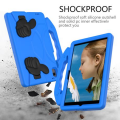 T4U Shockproof Kids Cover for 2020 Galaxy Tab A7 with Stand (10.4") - Blue