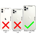 Goospery  Magnetic Door Bumper Case for iPhone 11 Pro  Max (Purple)