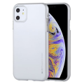 Goospery i-Jelly Cover with Metallic Finish for Apple iPhone 11 6.1" - Silver White