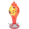 Handcrafted Blown Glass Hummingbird Feeder (1000ML)