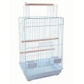 Parrot Cage with Accessories 52x41x78cm (White)
